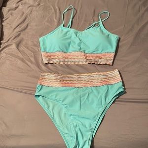 2 piece bathing suit